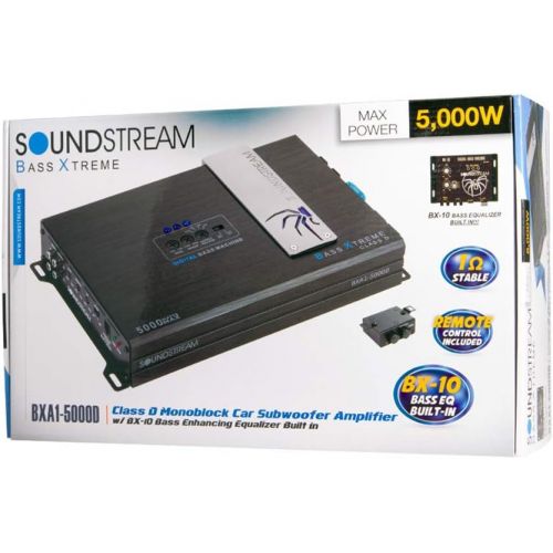  Soundstream BXA1-5000D 5,000 Watt Class D Monoblock Amplifier