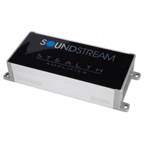  Soundstream ST4.10000D Compact 4-Channel Car Amplifier 90WX4 - ST4.1000D