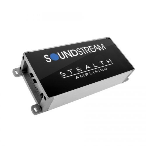  Soundstream ST2.1000D Stealth Series 1000W Class D 2 Channel Amplifier