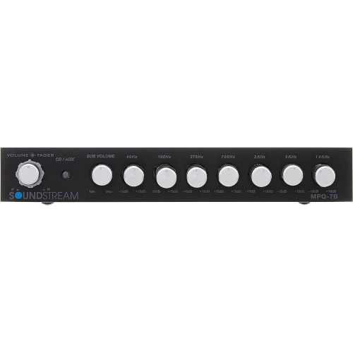  Soundstream MPQ-7B 7-Band 1/2 DIN Equalizer