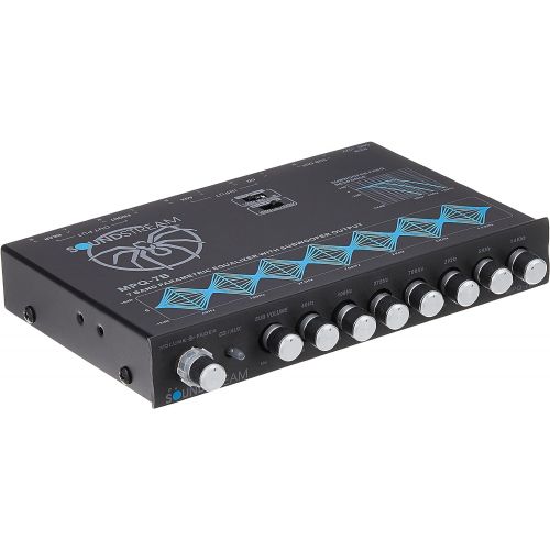  Soundstream MPQ-7B 7-Band 1/2 DIN Equalizer