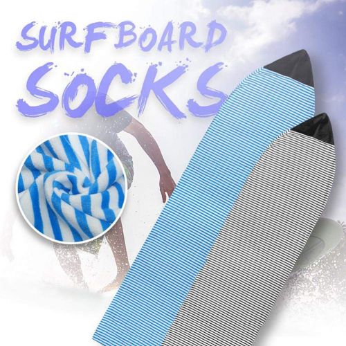  Soundwinds soundwinds Surfboard Socke Leichte Surfboard-Abdeckung Schutztasche Qick Dry Surfboard Socken Huelle fuer 6,3 / 6,6 / 7 Surfboard