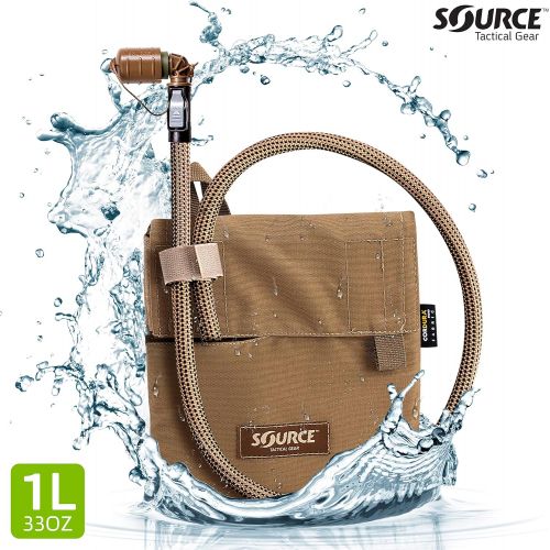  [아마존베스트]Source Tactical Kangaroo 1-Liter Collapsible Canteen Hydration System with Pouch