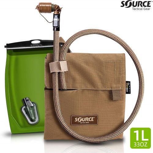  [아마존베스트]Source Tactical Kangaroo 1-Liter Collapsible Canteen Hydration System with Pouch