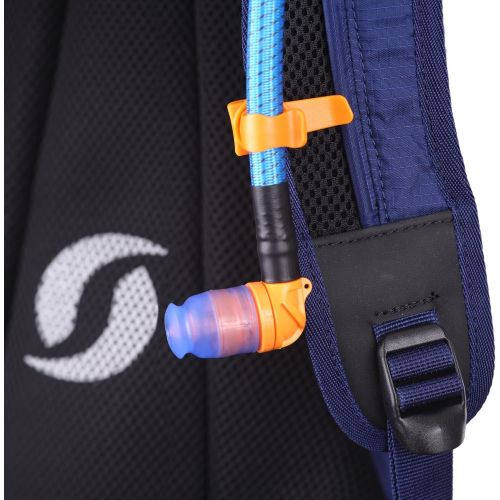  [아마존베스트]Source Outdoor Magnetic Clip For Hydration System Tube (Orange)