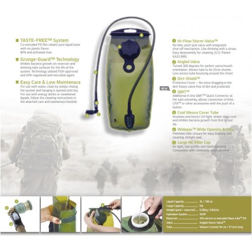  [아마존베스트]Source Tactical Advance Mobility 3-Liter Hydration Pack