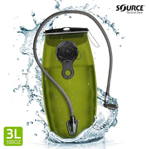  Source WXP 3L Storm Valve Foliage Hydration Reservoir System - Leakproof Widepac Closure