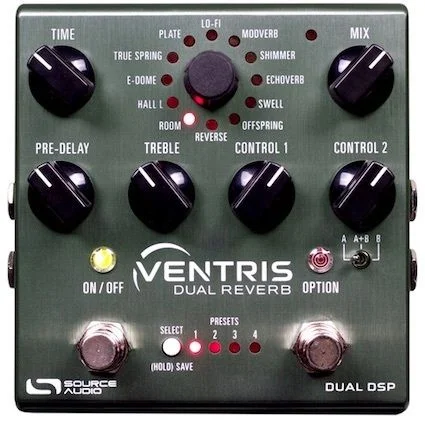  Source Audio Ventris Dual Reverb Pedal