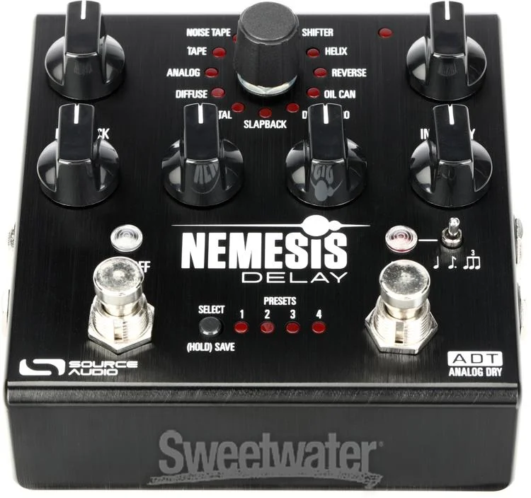  Source Audio Nemesis ADT Delay Pedal Demo