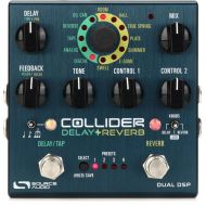 Source Audio Collider Stereo Delay+Reverb Pedal