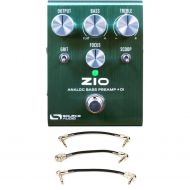 Source Audio ZIO Analog Bass Preamp/DI Pedal with Patch Cables