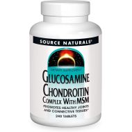 Source Naturals Glucosamine Chondroitin Complex with MSM, Promotes Healthy Joints and Connective Tissues, 240 Tablets