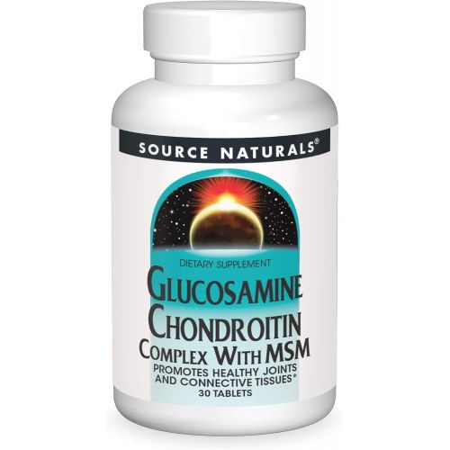  Source Naturals Glucosamine Chondroitin Complex with MSM, Promotes Healthy Joints and Connective Tissues, 240 Tablets