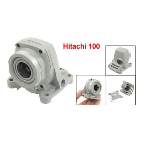  Sourcing map Gray Power Tool Aluminum Angle Grinder Head Shell for Hitachi 100