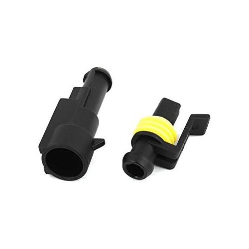  [아마존베스트]-Service-Informationen 2Pcs Wire Connector Plug Waterproof Electric 5Series Car HID de