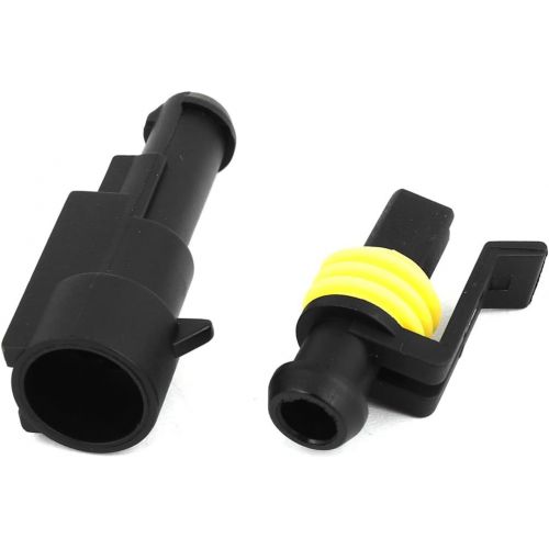  [아마존베스트]-Service-Informationen 2Pcs Wire Connector Plug Waterproof Electric 5Series Car HID de