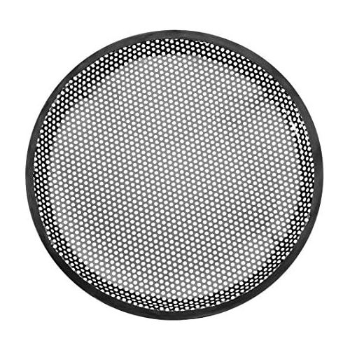  [아마존베스트]-Service-Informationen sourcing map 2x 15 inch speakers mesh decorative circle woofer protective film