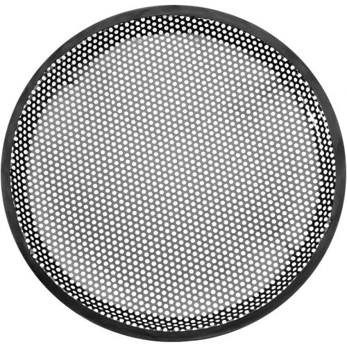  [아마존베스트]-Service-Informationen sourcing map 2x 15 inch speakers mesh decorative circle woofer protective film