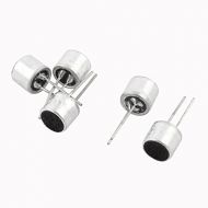 [아마존베스트]Sourcing map 5 Pcs Electret Microphone Inserts 6050 with PCB Pins Condenser