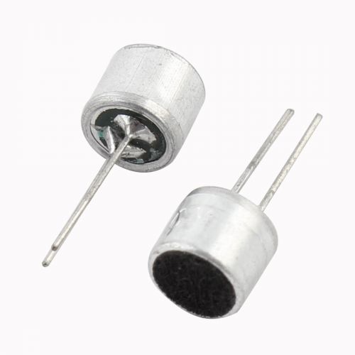  [아마존베스트]Sourcing map 5 Pcs Electret Microphone Inserts 6050 with PCB Pins Condenser