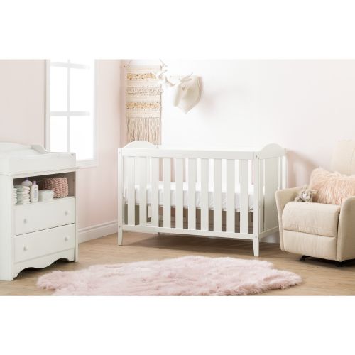  South Shore Angel Crib & Toddlers Bed, with Mattress by South Shore Furniture