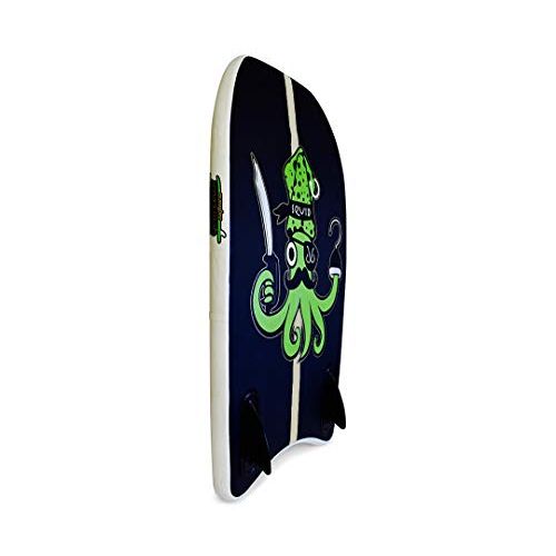  South Bay Board Co. Gold Coast Surfboards | Inflatable Body Board | 42” Squid Bodyboard | Fun High Performance Body Boards