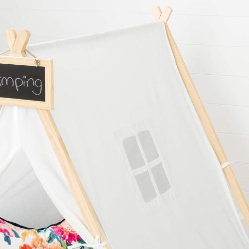  South Shore Sweedi Organic Cotton and Pine Play Tent with Chalkboard