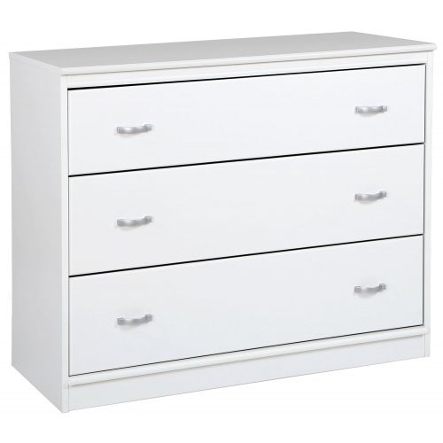  South Shore 3880033 Mobby 3-Drawer Chest, Pure White