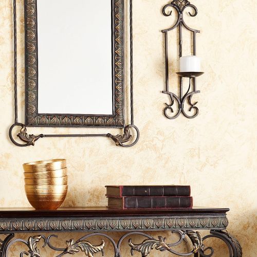  Southern Enterprises Mirror Coordination Set, Bronze