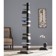 Southern Enterprises AMZ3949ZH Spine Tower Shelf-Black