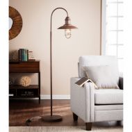 Southern Enterprises Pinsley Caged Bell Floor Lamp