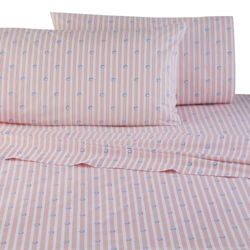  Southern Tide Home Southern Tide Skipjack Band Sheet Set, King, Multi