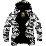 Southplay Mens Premium Waterproof Ski Snowboard Board Wear Jacket Jumper Parka Camo