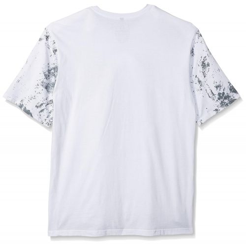 Southpole Mens Big and Tall Short Sleeve All Over Plastic Foil Tee