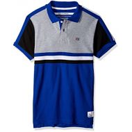 Southpole Mens Short Sleeve Stripe Polo Shirt