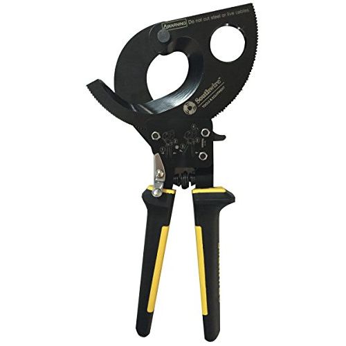  Southwire Tools & Equipment CCPR400 Ratcheting Cable Cutters With Comfort Grip Handles