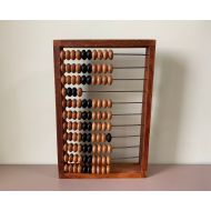 SovietHomeStuff VINTAGE ABACUS: Wooden 1950s Soviet счеты (abacus) 10 Rows, in perfect shape | Educational toy, vintage decor, made in the USSR