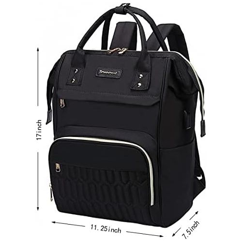  [아마존베스트]SOWAOVUT Laptop Backpack 15 Inch Casual Daypack Water Resistant Business Travel School Backpack for Women Men Student