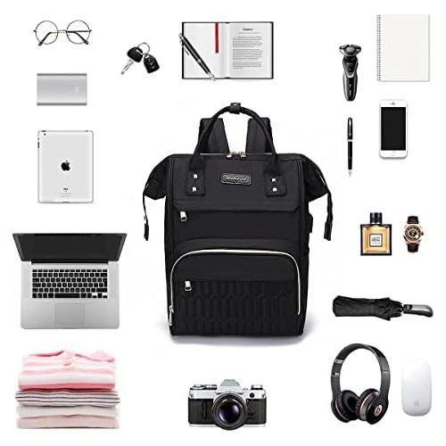  [아마존베스트]SOWAOVUT Laptop Backpack 15 Inch Casual Daypack Water Resistant Business Travel School Backpack for Women Men Student