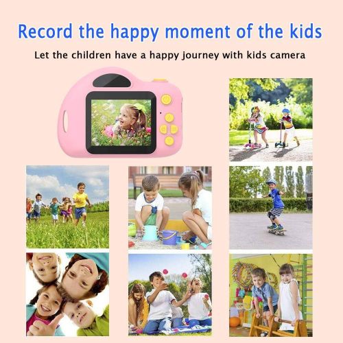  [아마존베스트]Soyee Toys for 4-6 Year Old Girls Kids Camera for Children Mini Camcorder with 1080P and 2.0 Inch IPS Screen for Preschool Toddler Birthday Present(16GB TF Card Included)