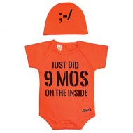 Sozo Baby-Boys Newborn Nine Months Bodysuit and Cap Set