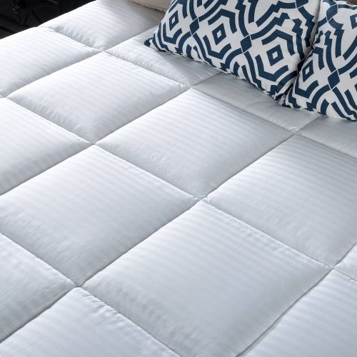  Spa Sensations Comfort Bliss Memory Foam and Fiber Quilted 3 Mattress Topper