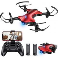 Drone with Camera, DROCON Spacekey 1080P Remote Control Drone for Kids Beginners, FPV Drone App Control, Gravity Control, One-key Return, 2 Batteries, 3 Speed Modes, Foldable Arms