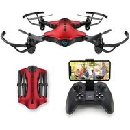 Drone for Kids, Spacekey FPV Wi-Fi Drone with Camera 720P HD, Real-time Video Feed, Great Drone for Beginners, Quadcopter Drone with Altitude Hold, One-Key Take-Off, Landing Foldab