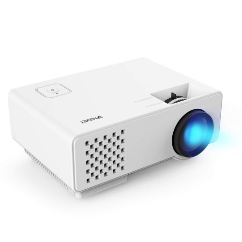  Projector, Spacekey RD-810 LED Portable Projector, Multimedia Home Theater Video Projector Supporting 1080P with HDMI USB VGA AV for Home Cinema TV Laptop Game iPhone Andriod Smart