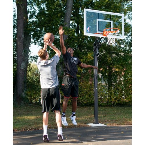 스팔딩 Spalding NBA 60 Glass U-Turn In-Ground Hoop System