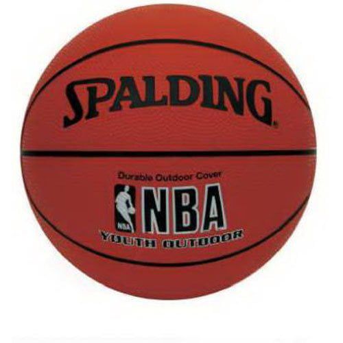 스팔딩 NBA Youth Outdoor Basketball - Youth Size 5 (27.5), Spalding Sports Div Russell By Spalding