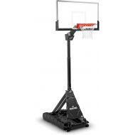 Spalding Momentous EZ Assembly Portable Adjustable Outdoor Basketball Hoop - Assembles in 30 Minutes or Less