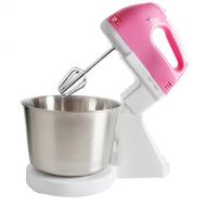 SparkLia Hand Mixer100 Watt Electric Table Egg Beater 7-Speed Digital Kitchen Crank Handheld Mixer (pink)