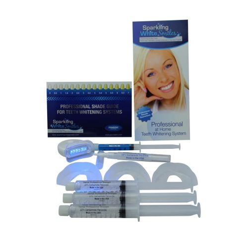  Sparkling White Smiles Professional At Home Custom Teeth Whitening System - Complete Teeth Whitening Kit - Get...